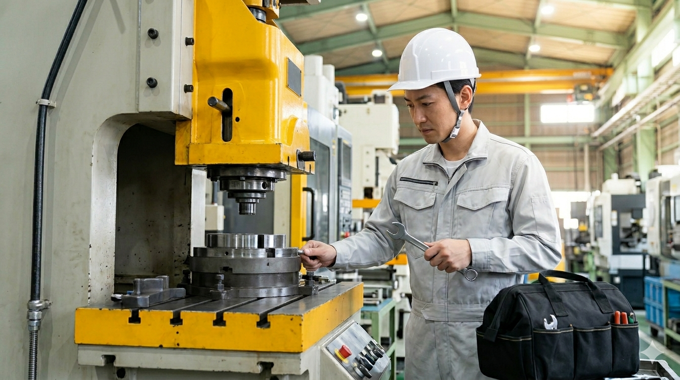サービスエンジニア 産業機械 点検 修理 現場作業
