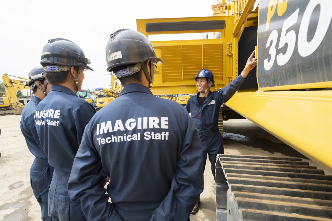 株式会社イマギイレ_大宮工場_点検風景