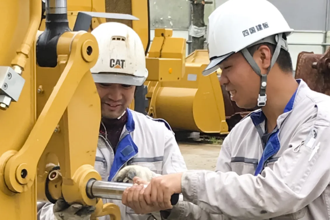 四国建販株式会社_穴吹営業所_整備士