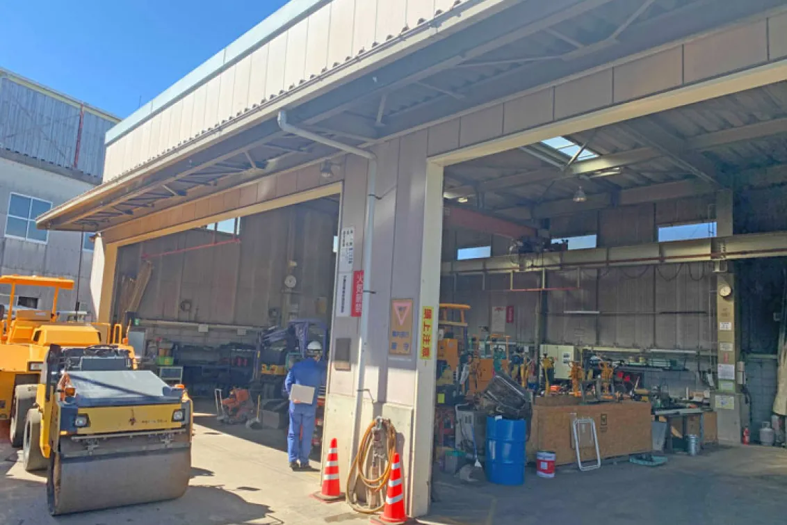 株式会社ウマヤバシ_本店_整備工場