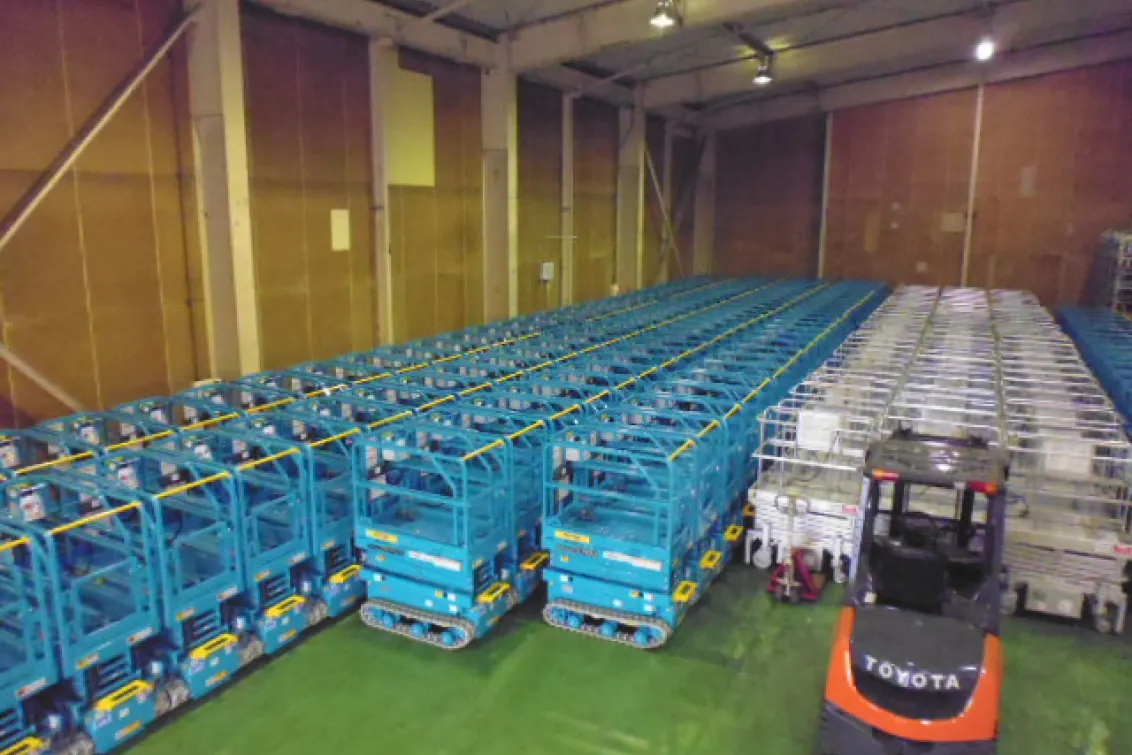 ニッパンレンタル_柏崎営業所_取扱機械