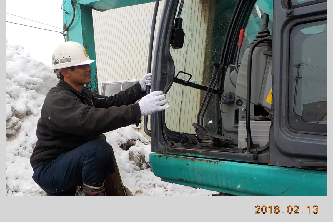 ニッパンレンタル_柏崎営業所_仕事風景