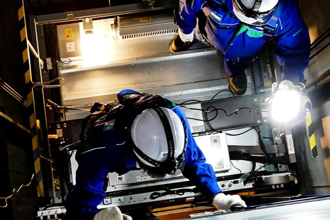 阪神輸送機株式会社_京都支店_作業風景1