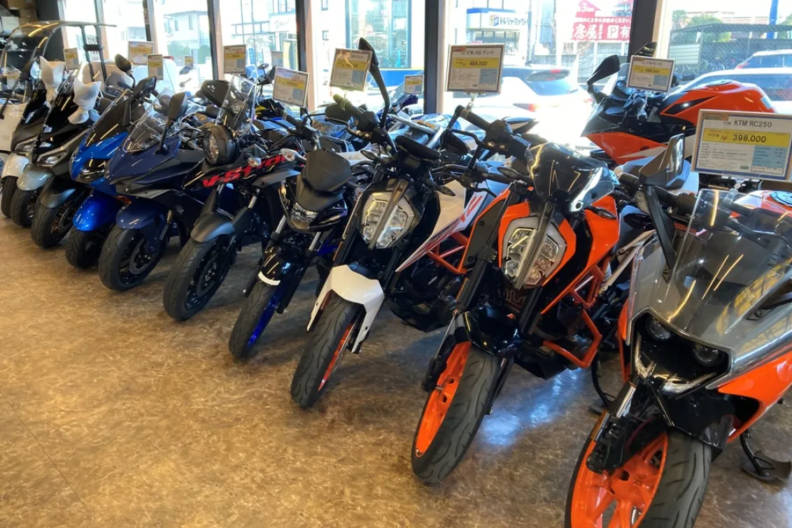 株式会社ビー・フリー_ビーフリー松戸店_バイク2