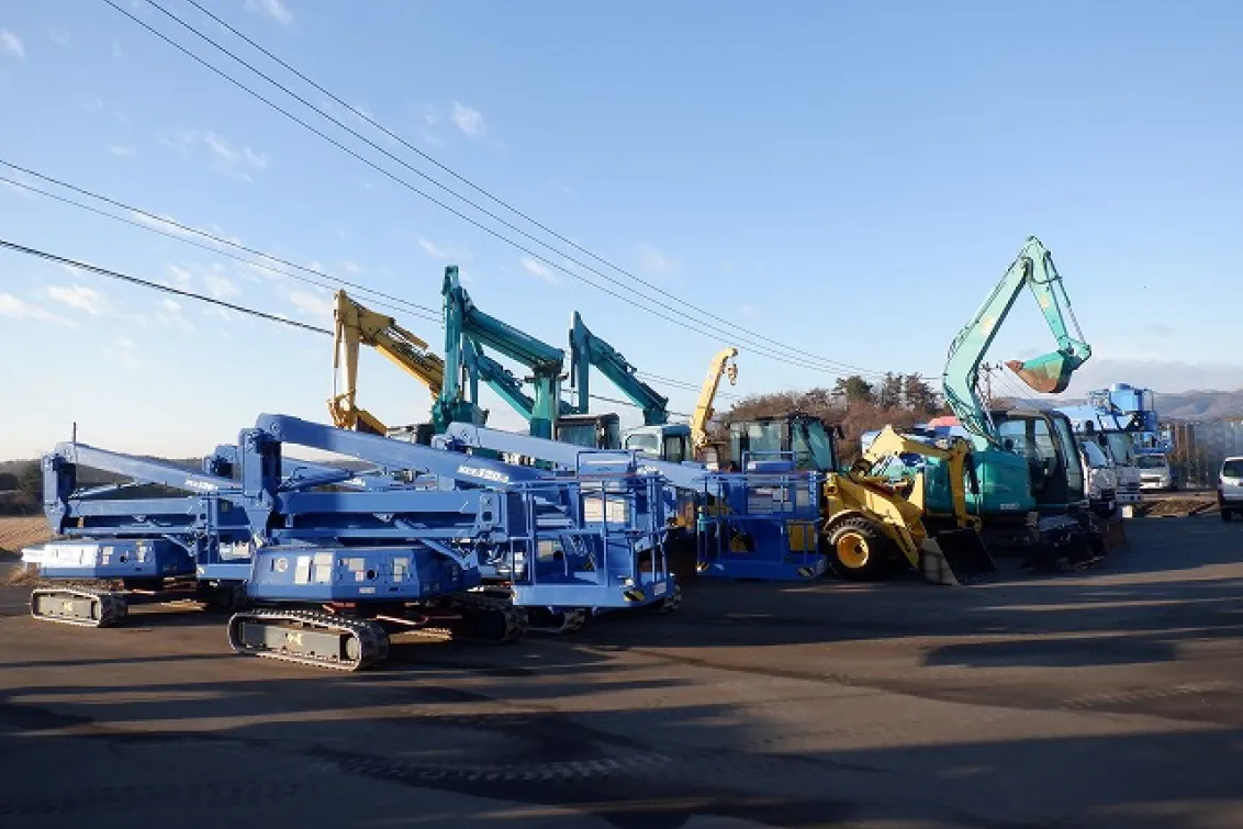 株式会社電動舎_福島営業所_取扱い建機の一部