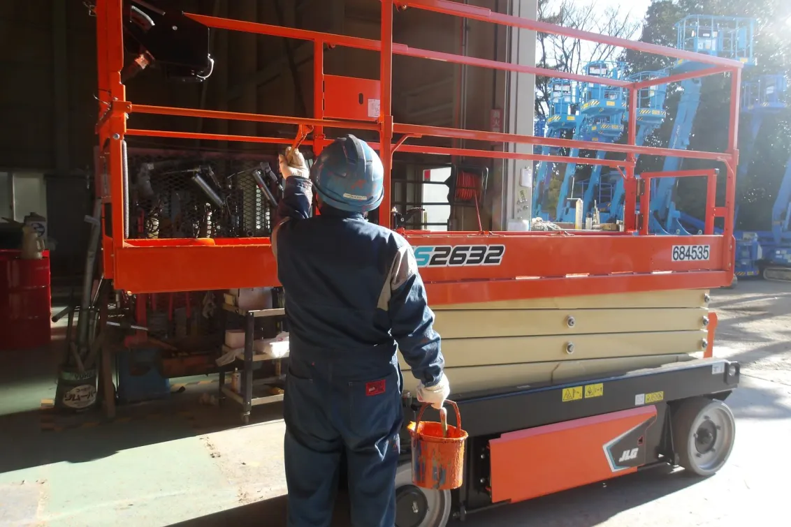 株式会社電動舎_名古屋支店_整備風景