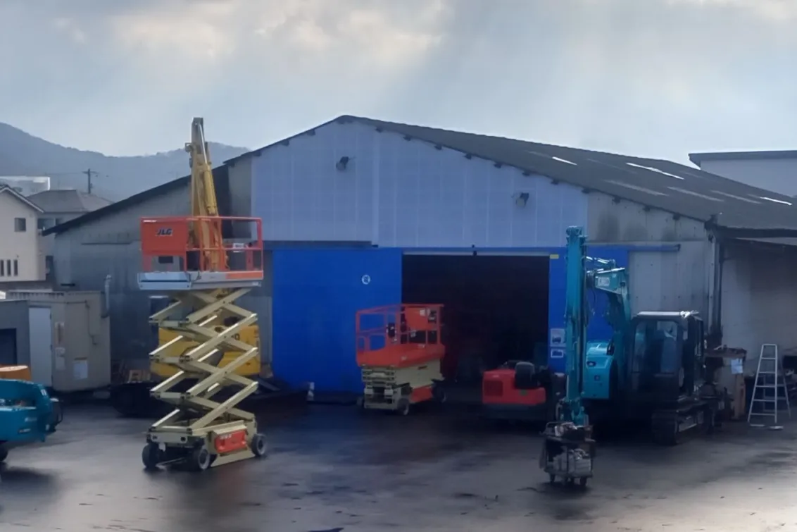 株式会社電動舎_四国営業所_取扱い建機の一部