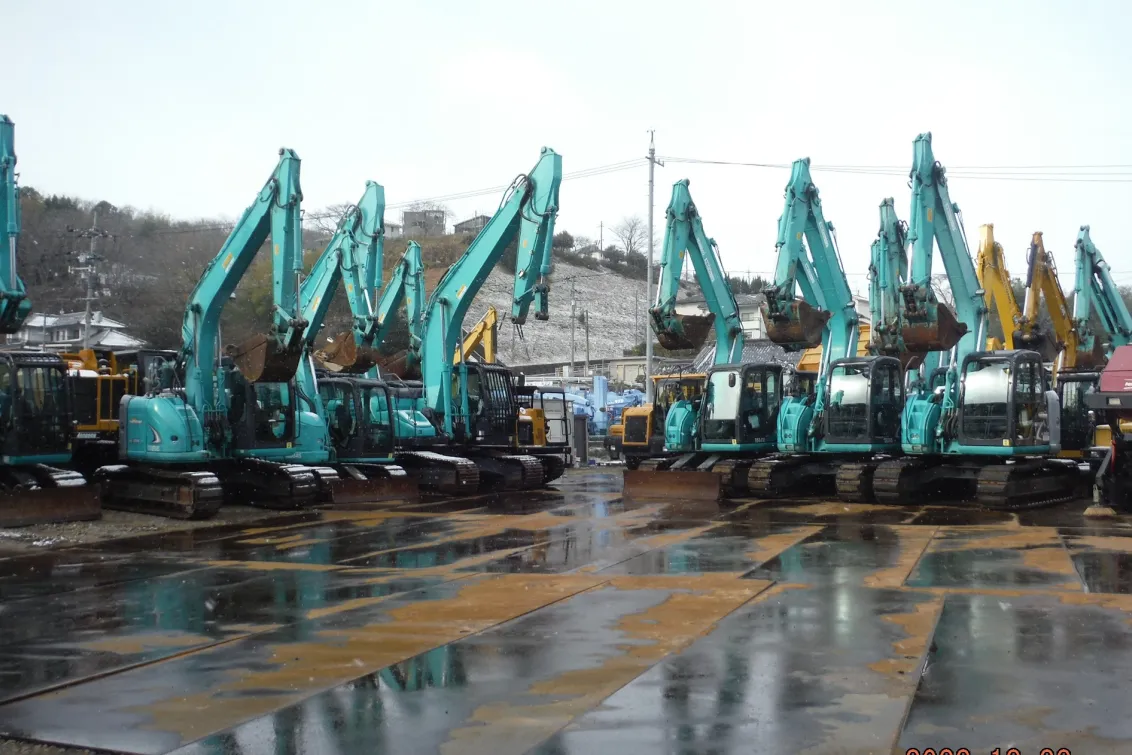 株式会社電動舎_広島営業所_取扱い建機の一部