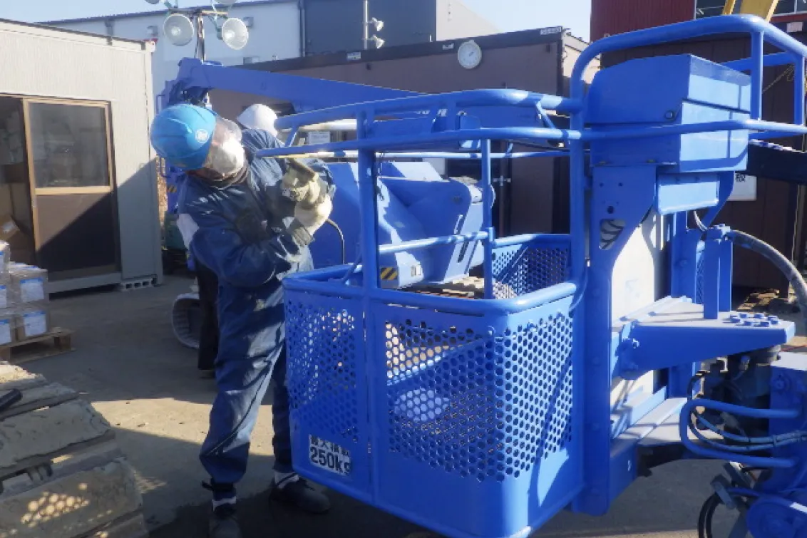 株式会社電動舎_京都営業所_整備風景