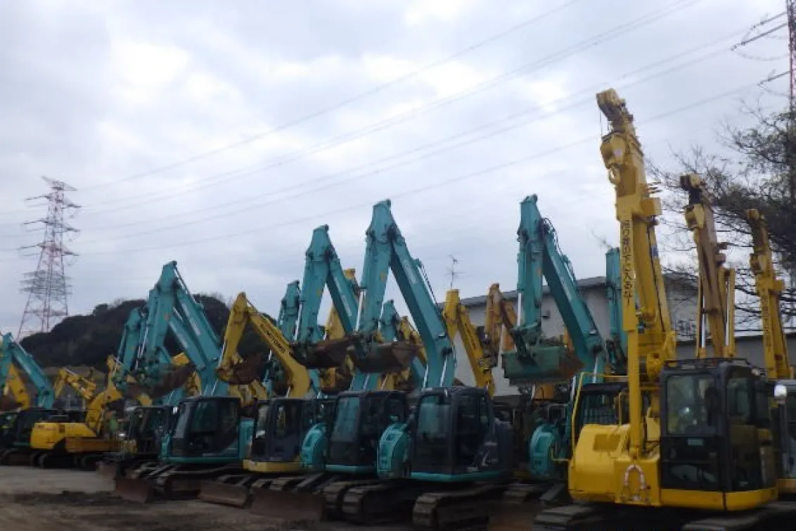 株式会社電動舎_熊本営業所_取扱い建機の一部