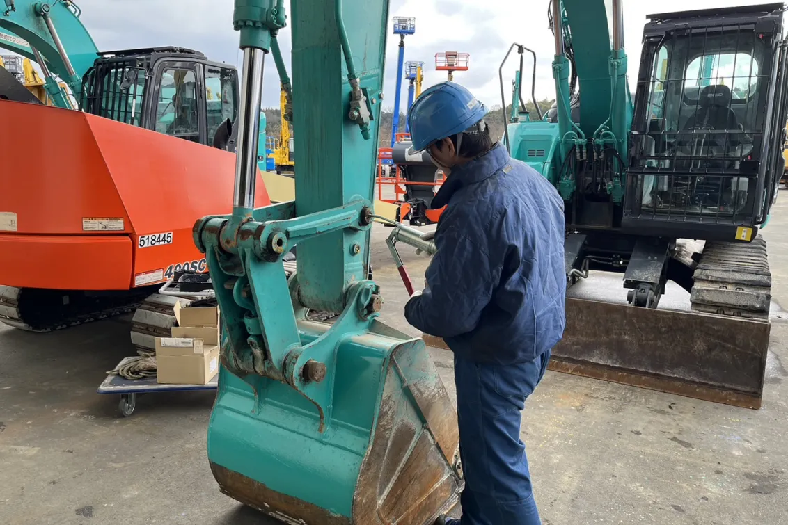 株式会社電動舎_松江営業所_整備風景