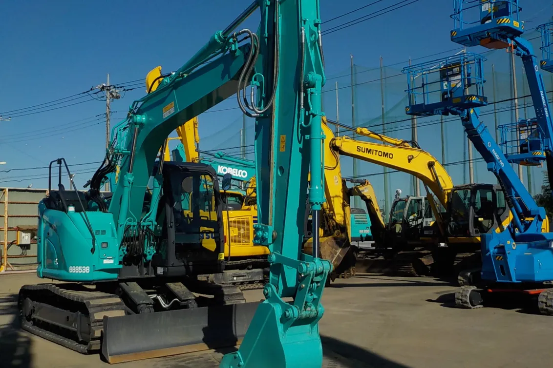 株式会社電動舎_埼玉支店_取扱い建機の一部