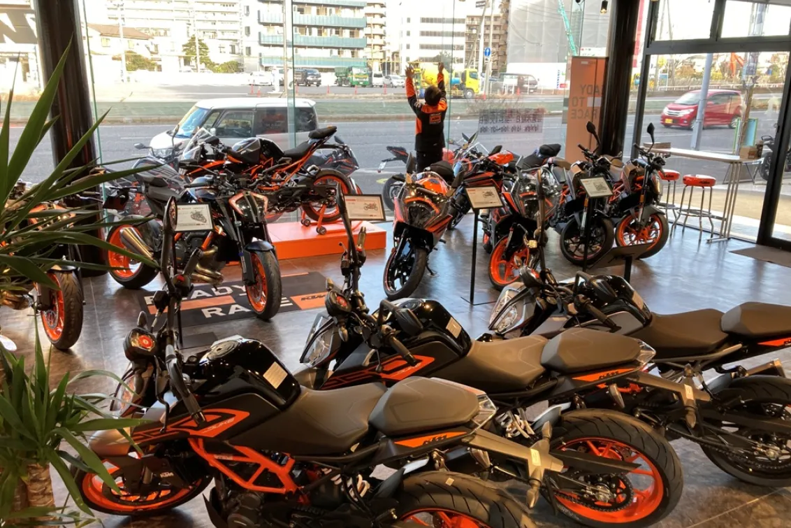 株式会社ビー・フリー_KTM千葉／ハスクバーナ・モーターサイクルズ千葉_バイク3