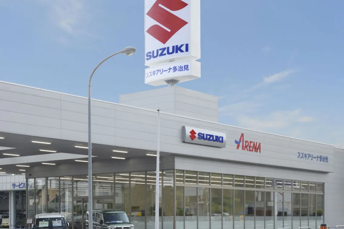 スズキ_岐阜スズキ販売株式会社_多治見店_外観