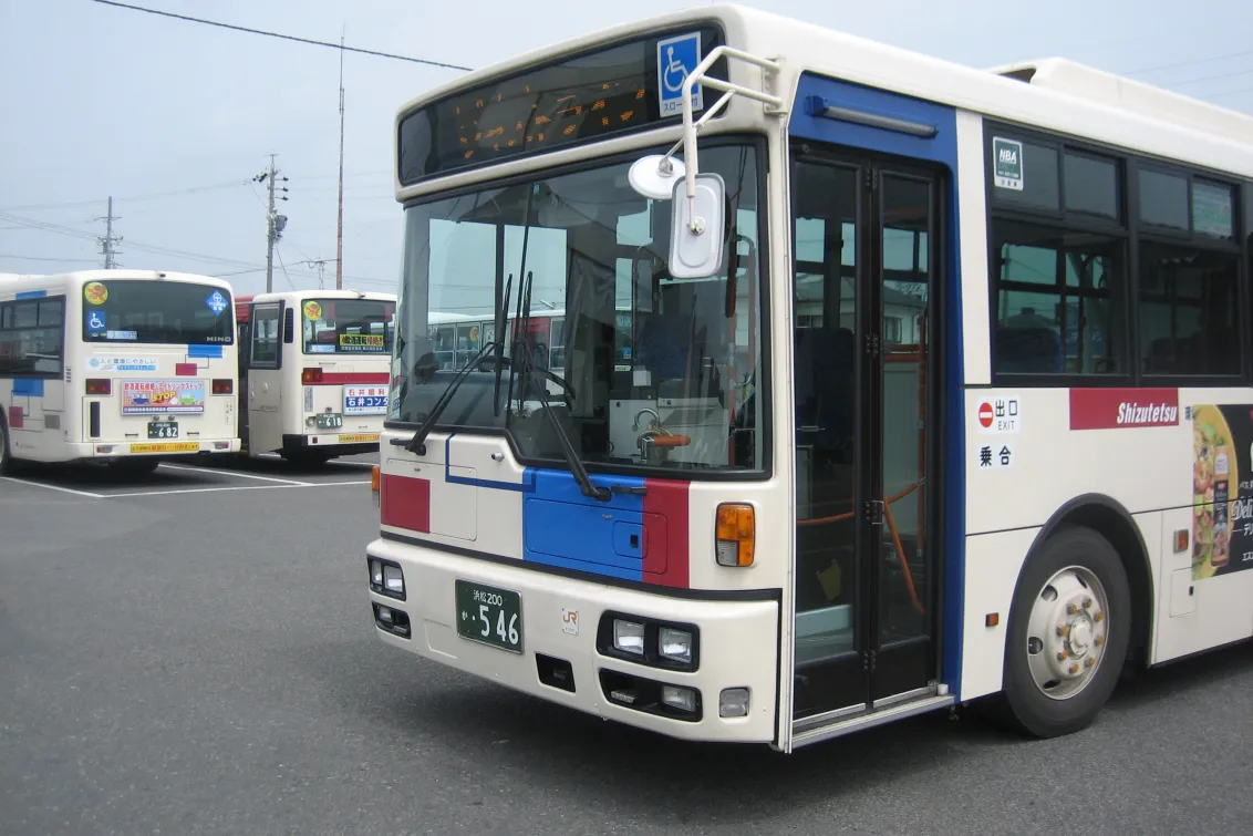 しずてつジャストライン株式会社_浜岡営業所_整備対象バス