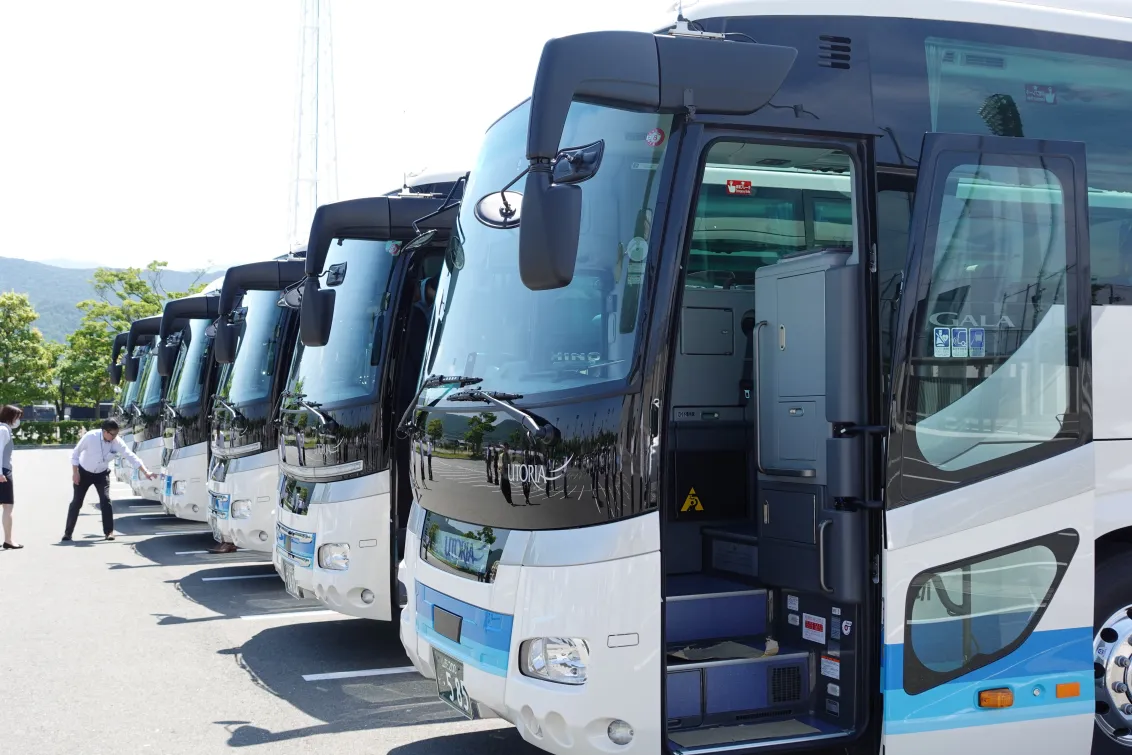 山交バス株式会社_仙台営業所_バス