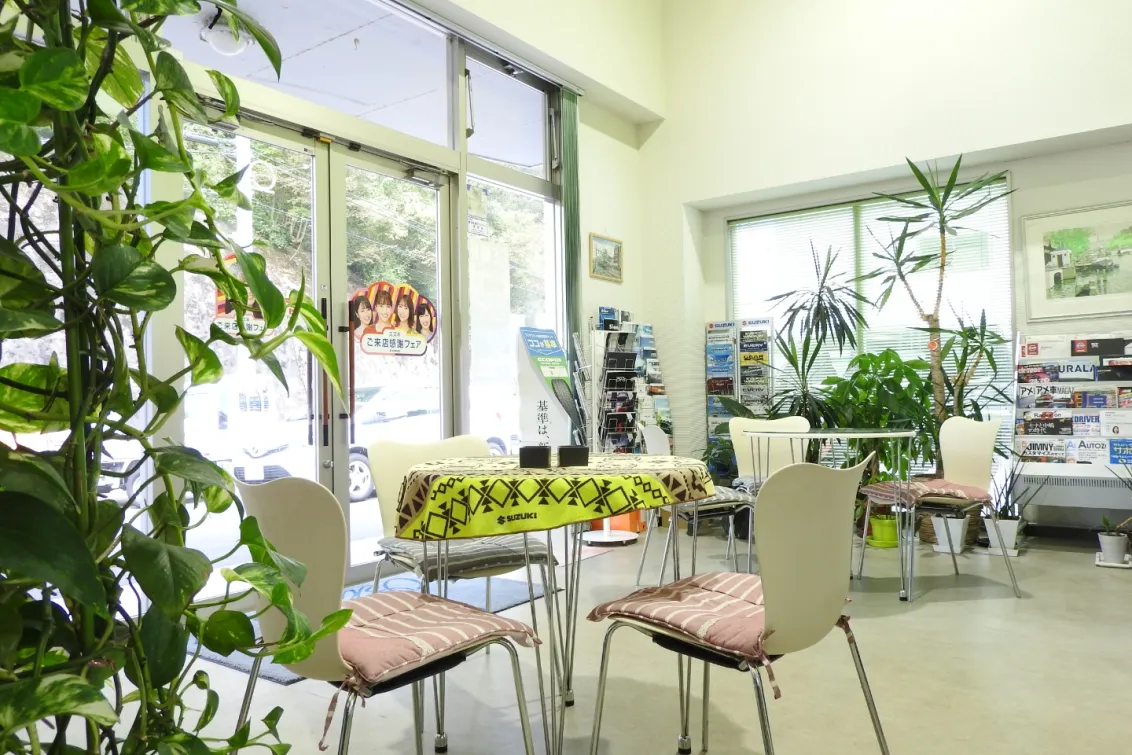 ショールーム完備　商談等をここで行います