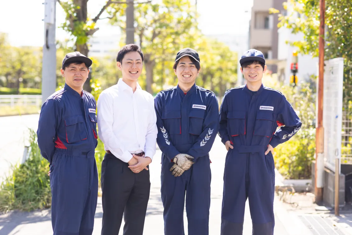 ブリヂストンタイヤサービス東日本株式会社 ＿清水店＿スタッフ写真
