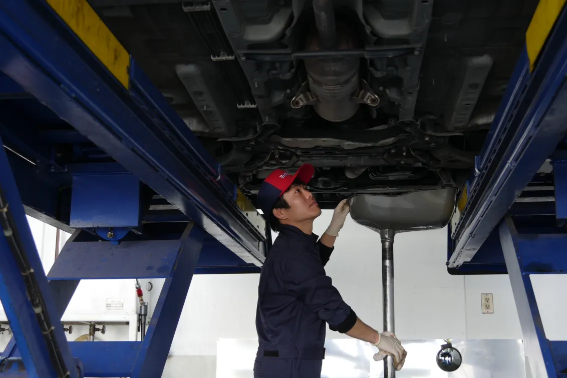 株式会社二木商店_Dr.Driveセルフ林田SS_整備画像