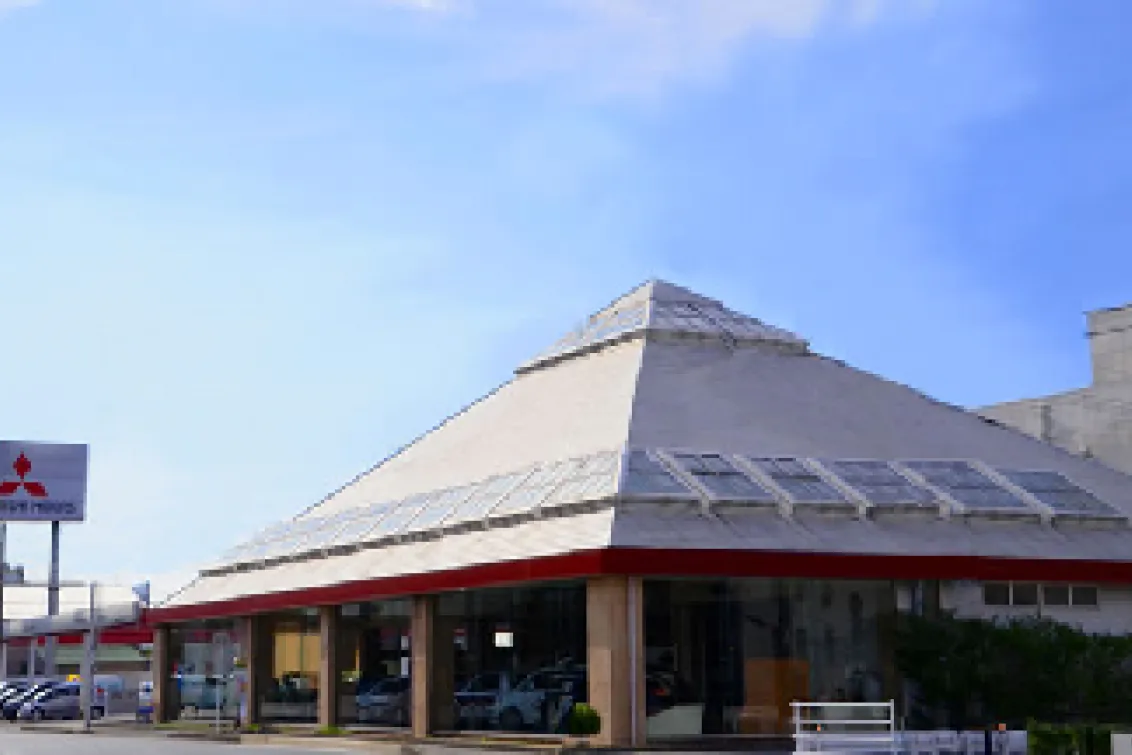 静岡三菱自動車_浜松店_店舗外観