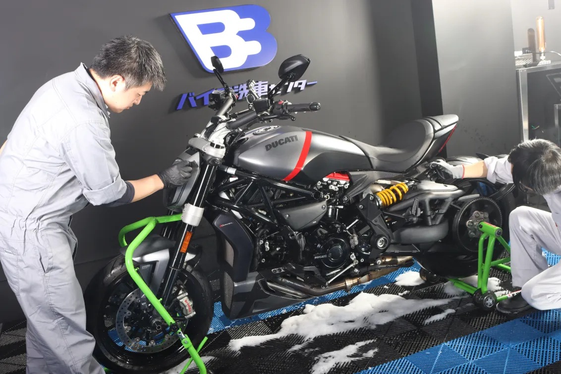 BB商会バイク洗車センター東京大田