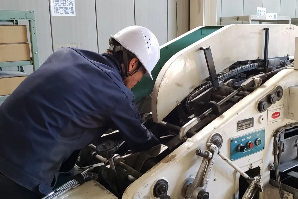 イトマン株式会社＿金生工場＿作業風景