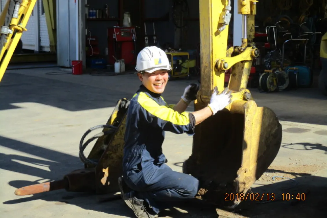 株式会社ニッパンレンタル_信越機材センター_整備士