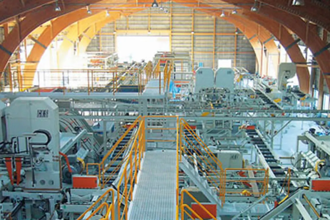 株式会社シーケイエス・チューキ_本社_製材装置