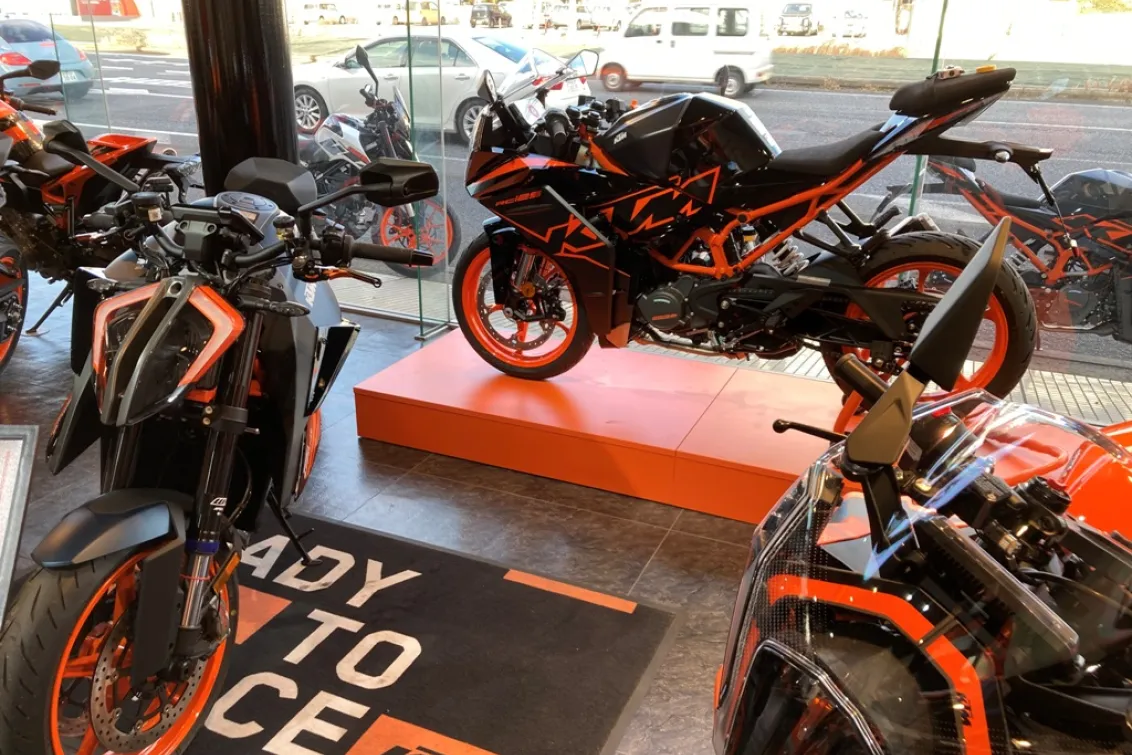 株式会社ビー・フリー_KTM千葉／ハスクバーナ・モーターサイクルズ千葉_バイク2