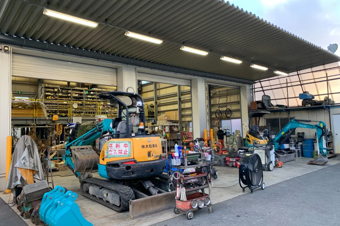 株式会社タケカワ建機_本社_取り扱い機械