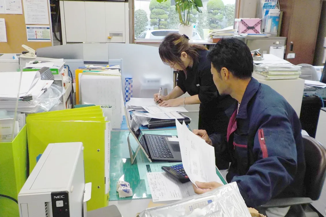 大都機械株式会社_戸田本社工場_打ち合わせ風景