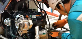 株式会社南九州沖縄クボタ　サービスエンジニア　作業背景