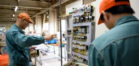 北海道富士電機株式会社　作業背景