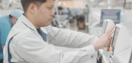 渡辺電機工業株式会社　作業背景