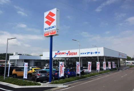 スズキ_岐阜スズキ販売株式会社_スズキアリーナ関_外観