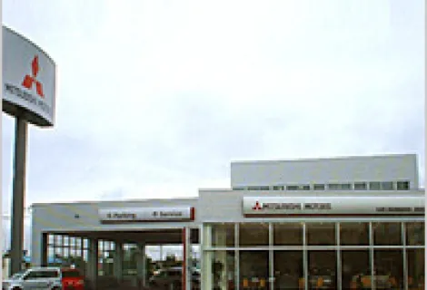 北海道三菱自動車販売株式会社_里塚店_店舗外観