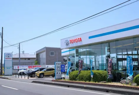 トヨタユナイテッド静岡株式会社_磐田大原店_店舗外観
