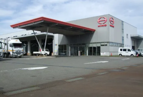 日野_新潟日野自動車株式会社_新発田営業所_外観