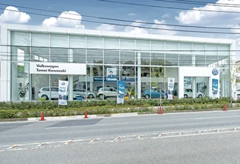 ボークス株式会社_Volkswagen東名川崎_店舗外観