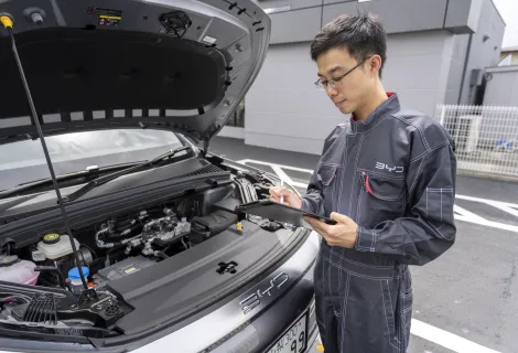BYD_株式会社羽中田自動車工業_BYD AUTO山梨_サービスメカニック