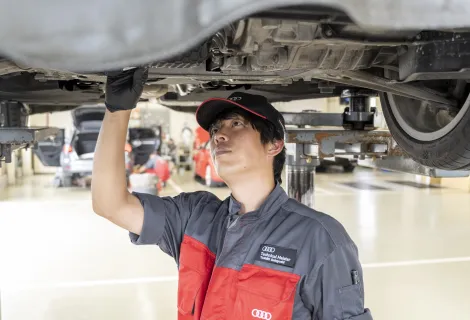 アウディ_株式会社羽中田自動車工業_Audi 山梨_自動車整備士