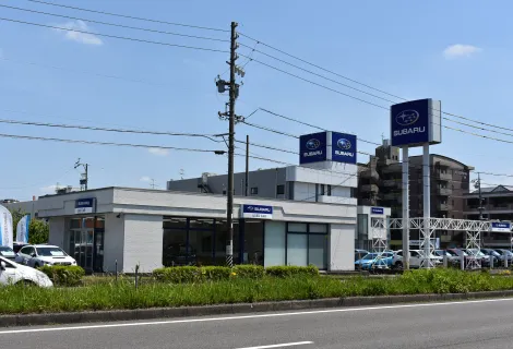 岐阜スバル株式会社_カースポット岐阜細畑_店舗外観