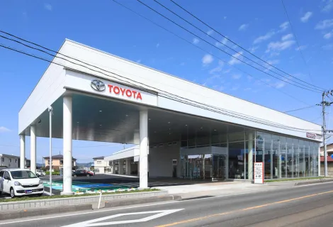 福島トヨタ自動車株式会社＿喜多方店＿店舗外観