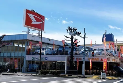 ダイハツ東京販売_砧店_外観