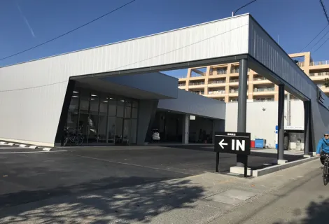 静岡三菱_静岡南_店舗外観