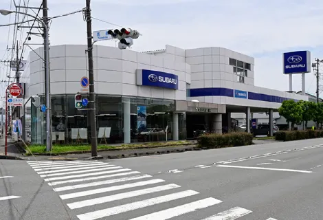 静岡スバル自動車株式会社_富士店_店舗外観