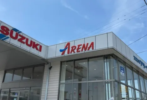 スズキ＿株式会社スズキ自販大分＿スズキアリーナ日田中央＿店舗外装