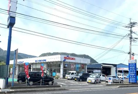 スズキ＿株式会社スズキ自販大分＿スズキアリーナ玖珠＿店舗外装
