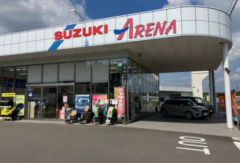 スズキ＿株式会社スズキ自販大分＿スズキアリーナ三重＿店舗外装