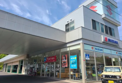 スズキ＿株式会社スズキ自販大分＿スズキアリーナ佐伯＿店舗外装